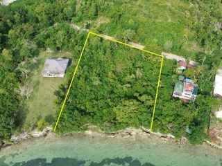 Wide Beach Cliff Lot Along The Road in San Francisco, Camotes Island, Cebu