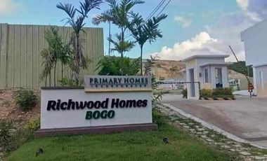 Townhouse in Bogo, City, Cebu. Along the Hi-way