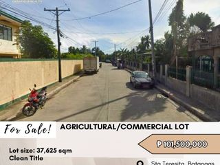 For Sale: Agricultural/Commercial Lot located at Sta Teresita, Overlooking Taal Lake, Highway