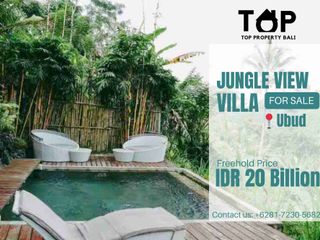 Spacious Villa 9 bedrooms with land 3917 SqM / 39,17 Are at Tegallalang Ubud Bali