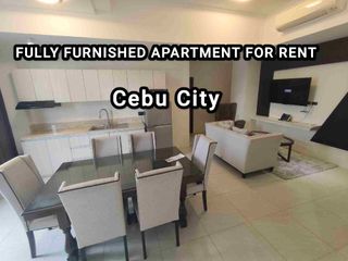 2 bedrooms fully furnished apartment for rent in Cebu City near Cebu I.T Park and Cebu Business Park