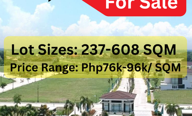 Corner Lot for Sale @ Php 90k/Sqm for assume balance in near Enclave & Ayala