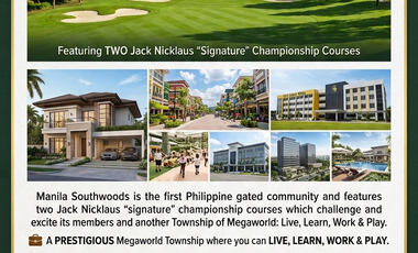 🔥₱26,250/sqm ONLY! |🏡 Prime Lot in Manila Southwoods Residential Estates | Just 15 Minutes Away from Alabang!