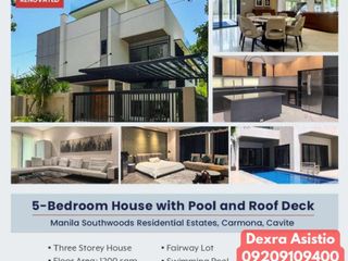 Elegant & Modern House & Lot for Lease w/ Overlooking Golf Course View
