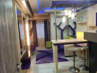 KAMAR TIPE 2BR, APARTEMEN TENGAH KOTA SEMARANG, INTERIOR,FREE PARKIR