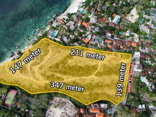 Jual cepat Tanah Los Tebing view ocean dan sunset di Bingin - Uluwatu