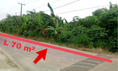 Dijual Murah Lahan Pinggir Jalan Raya Persegi ngotak Luas 9.570m2 Nempel Dengan BSD