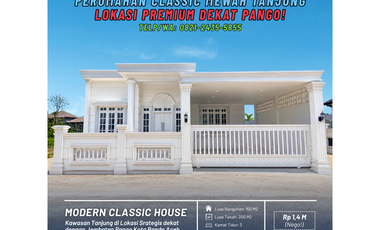 Dijual Rumah Classic Mewah di Tanjong - Dekat Kawasan Lueng Bata dan Jembatan Pango!