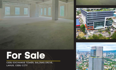 301sqm Retail Space for Sale in Cebu Exchange Tower, Cebu