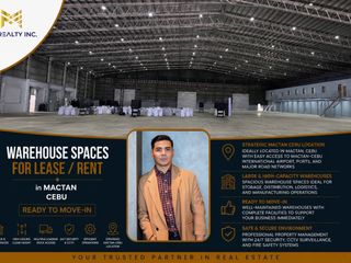 Warehouse Spaces for Lease Rent in Mactan Cebu