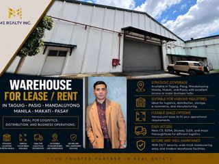 Warehouse for Rent in Taguig Pasig Mandaluyong Manila Makati Pasay