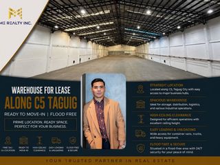 Warehouse for Lease along C5 Taguig Ready to Move-in Flood Free