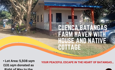 Cuenca, Batangas Farmlot for Sale with fruit-bearing mango trees