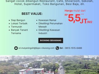 COMMERCIAL LAND FOR SALE IN THE CBD AREA OF LIPPO CIKARANG
