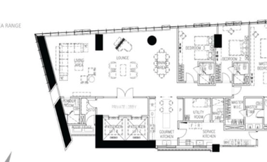 FIRE SALE PARK CENTRAL TOWERS 3 BEDROOM GALLERY VILLA MAKATI