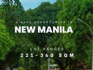 Pre-Selling Residential Lot in New Manila, Quezon City – For Sale