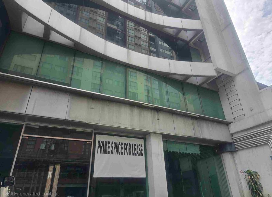 high ceiling ground commercial in Kapitolyo Pasig with free 1 parking ...