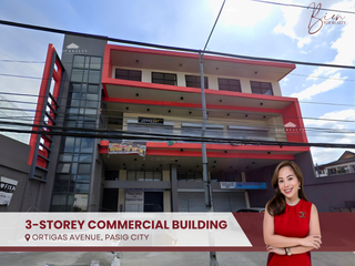 3-Storey Commercial Building in Pasig City along Ortigas Avenue | ₱446k/sqm