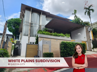 Semi-furnished 6 Bedroom 6BR House and Lot for Sale in Quezon City | White Plains Subdivision 3 ½ Storey Building
