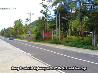 ELEVATED FLAT LAND ALONG THE HIGHWAY