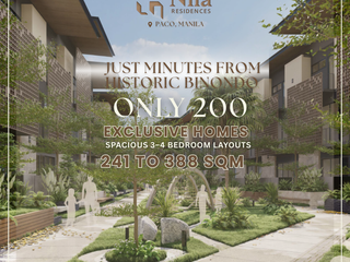 Limited Units Only! Prime Townhouse for Sale in Nila Residences Paco, Manila | Condo-Style Living
