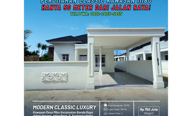 Dijual Rumah Classic di Mibo Kota Banda Aceh - Hanya 50 Meter ke Jalan Raya Soekarno Hatta!