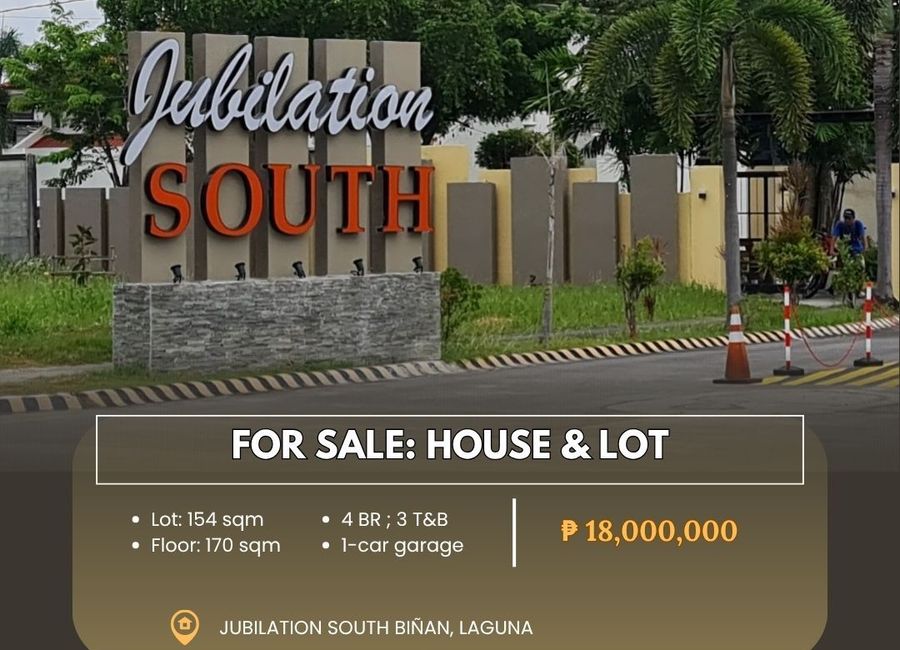 Jubilation Residences, Zapote, Biñan, Laguna