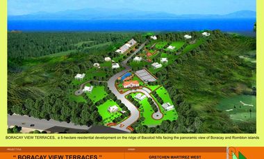 5.7 Hectare Titled Land in Caticlan near the Boracay Airport. Spectacular views. Possibly the last available big lot?