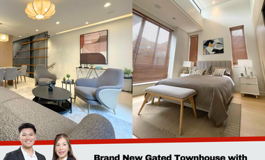 Modern 3-Storey Townhouse with 3BR & 2–5 Car Garage FOR SALE near New Manila, QC