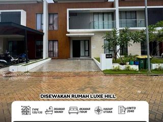 Disewakan Rumah LuXe hill citraland Megah