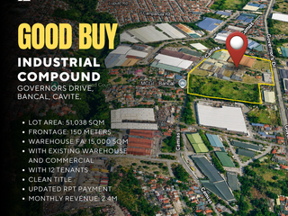 FOR SALE Industrial Compound in Governors Drive, Bancal, Cavite