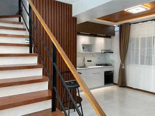 Modern 3-Storey Townhouse for Sale in East Ortigas Mansions - With Parking, Well designed Rooftop & Branded Appliances