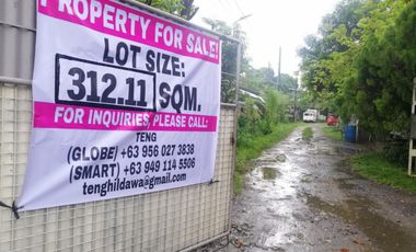 312 sqm Vacant lot For Sale Expandable to 900 sqm in Brixtonville Subdivision, North Caloocan