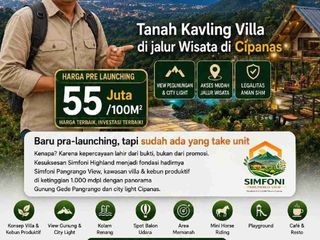 Dijual Tanah Kavling ekslusif SHM Puncak Cipanas