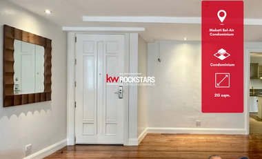 FOR SALE – Upgraded 3.5 Bedroom Unit at Makati Bel-Air Apartments near Rockwell and Century City Poblacion Makati