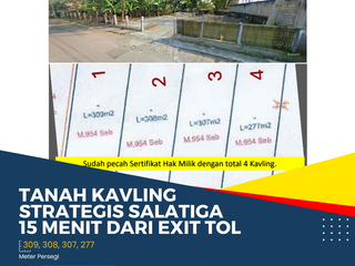 Tanah Strategis Gendongan Salatiga
