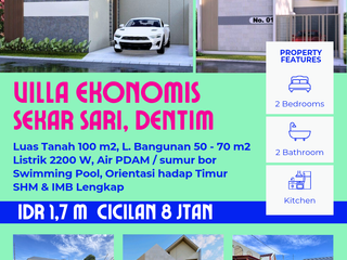 Segera miliki villa minimalis dengan harga terjangkau di Sekar Sari, Denpasar Timur. Hanya 10 menit ke pantai dengan berjalan kaki !!!
Sangat cocok untuk investasi