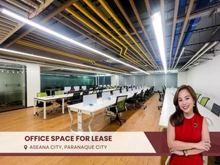 ₱ 650/sqm Office Space for Lease in Aseana City, Paranaque City