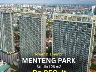 Dijual Apartemen di Apartemen Menteng Park Tower Diamond DM 9H