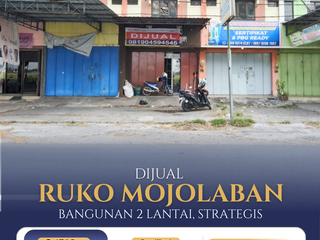 Ruko Bangunan 2 Lantai Mojolaban