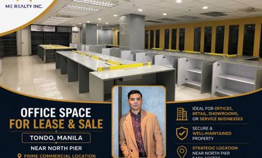 Office Space for Lease and Sale in Tondo Manila near North Harbor Manila
