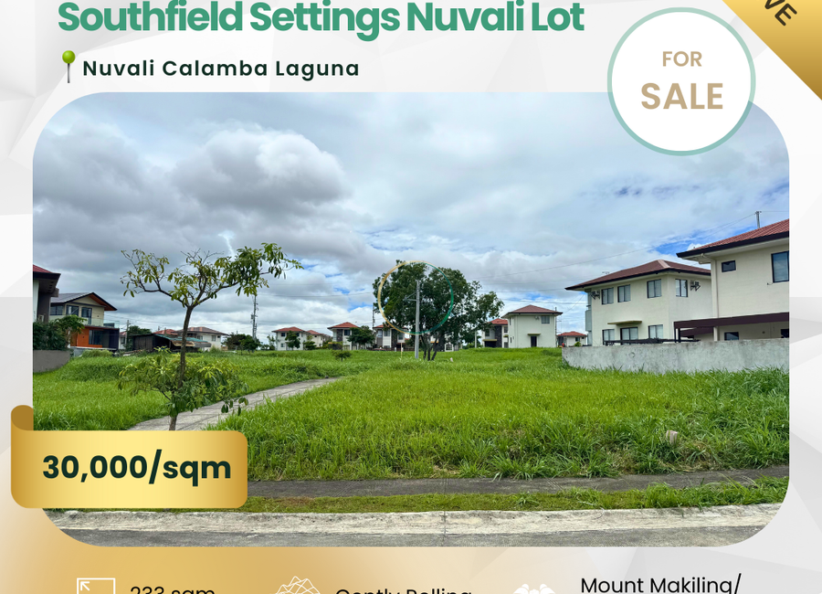 Moore Street, Avida Southfield Settings, Canlubang, Calamba, Laguna