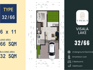 Cluster Visala Lake 1 Lantai : Mulai 4 Jutaan, Temukan Kehangatan dan Kenyamanan di Rumah Anda!