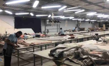Jual pabrik ex garmen di Jatiuwung kota Tangerang dekat tol Bitung