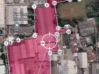 Dijual Lahan 6,8 Ha Dibawah NJOP Strategis di Pinggir Jalan Raya Daan Mogot Kota Tangerang