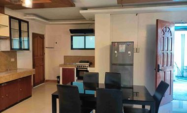 Single detached house with 5 bedrooms semi furnished inside subdivision in mactan.