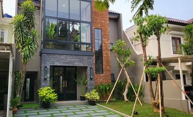 Rumah baru di BSD City, dekat Pintu Tol dan stasiun kereta Rawabuntu siap huni banget