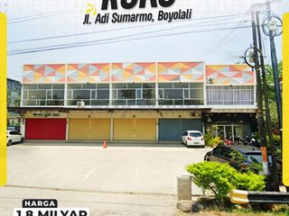 Dijual Ruko 2 Lantai Siap Pakai Kawasan Bisnis Parkir Luas Dekat Bandara