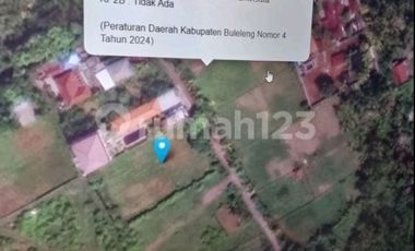Premium Land For Sale Land 14 Are Close To The Beach And Rice Field View In Central Lovina