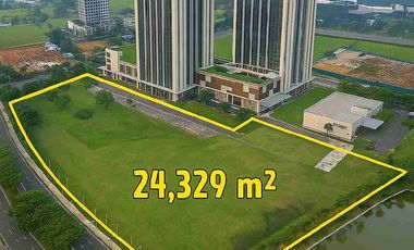 jual kavling komersil premium samping apartemen branz bsd city tangerang